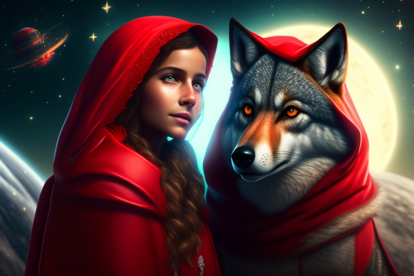 Little Red Riding Hood, In Space!